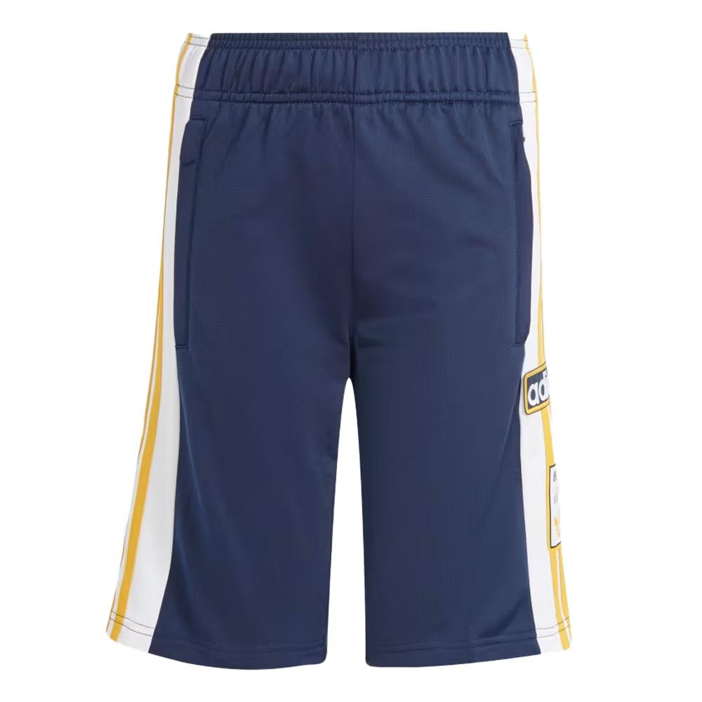 Short Marine/Blanc/Jaune Garçon Adidas IN2118 pas cher