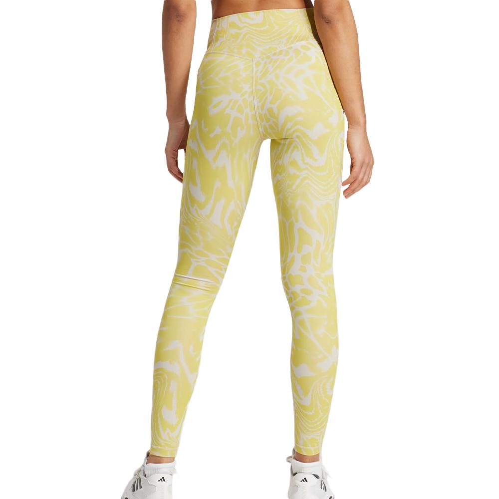 Legging Jaune Femme Adidas We 1/1 vue 2