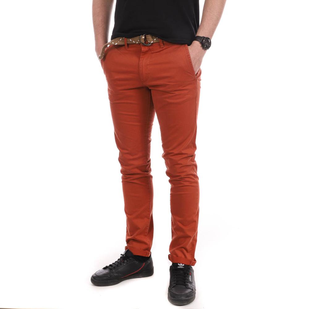 Pantalon chino Orange Homme Teddy Smith Pallas pas cher