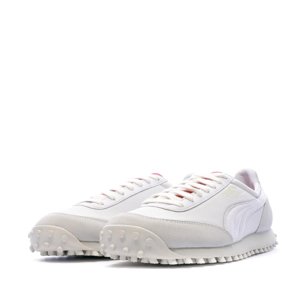 Baskets Blanches Mixte Puma Fast Rider R Dassler Legacy vue 6