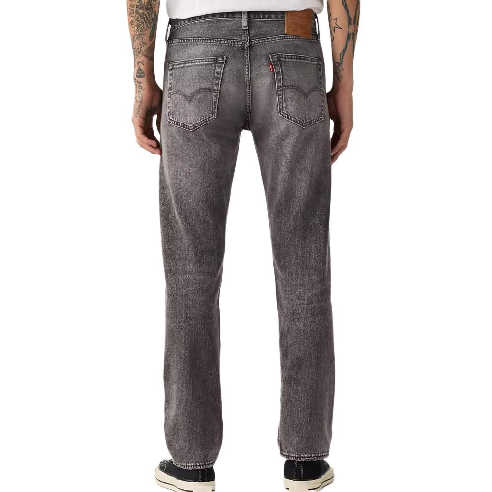 Levi's 501 Levis Original Fit Grises Vaqueros Hombre ver 2
