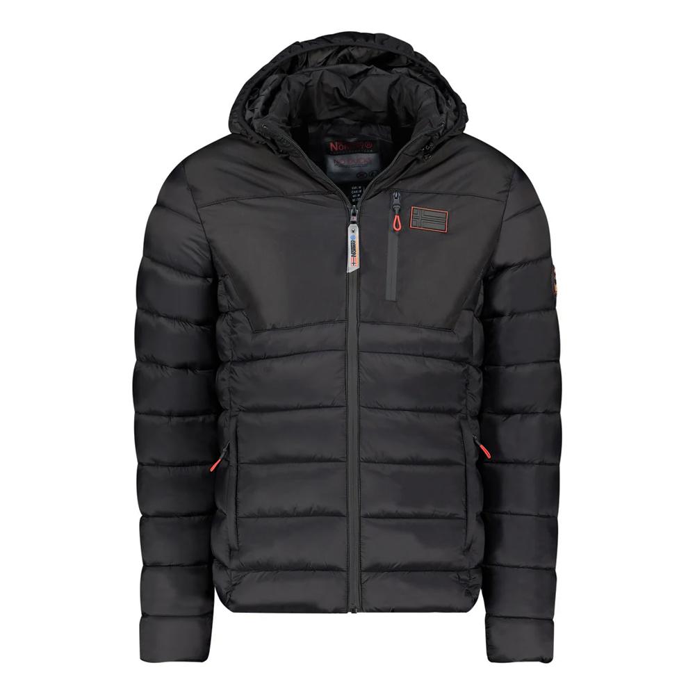 Doudoune Noire Homme Geographical Norway Batilo pas cher