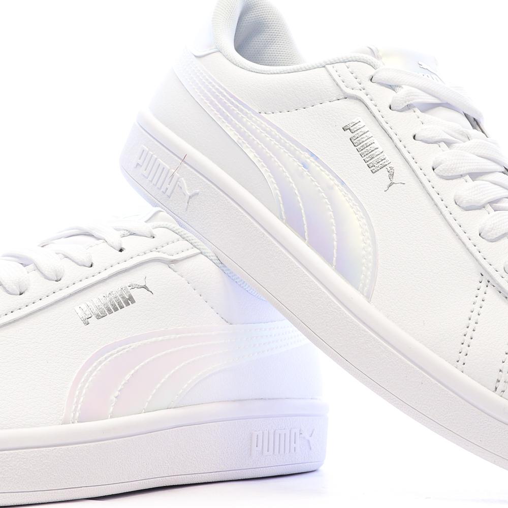 Puma Smash 3.0 Holo Men’s White Trainers Photo of the Espace des Marques %store% store - view of %key%