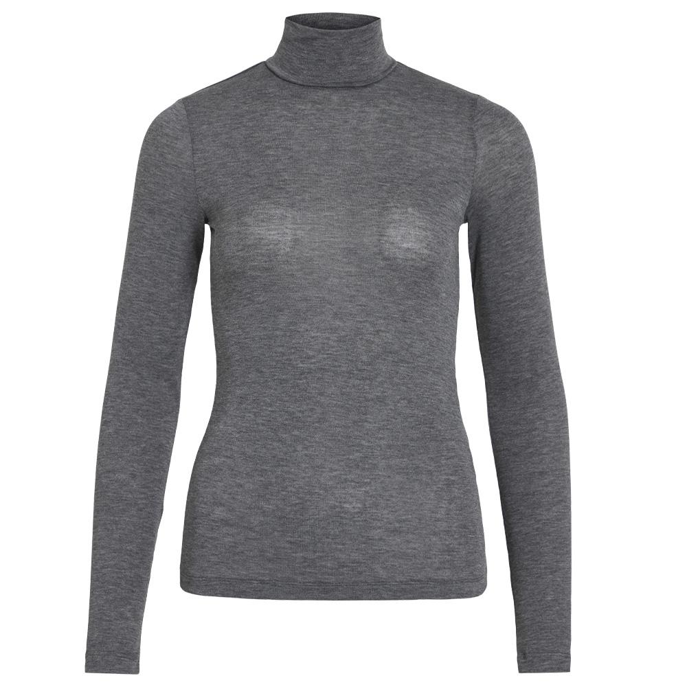 T-Shirt Gris Femme Vila Vinellie pas cher