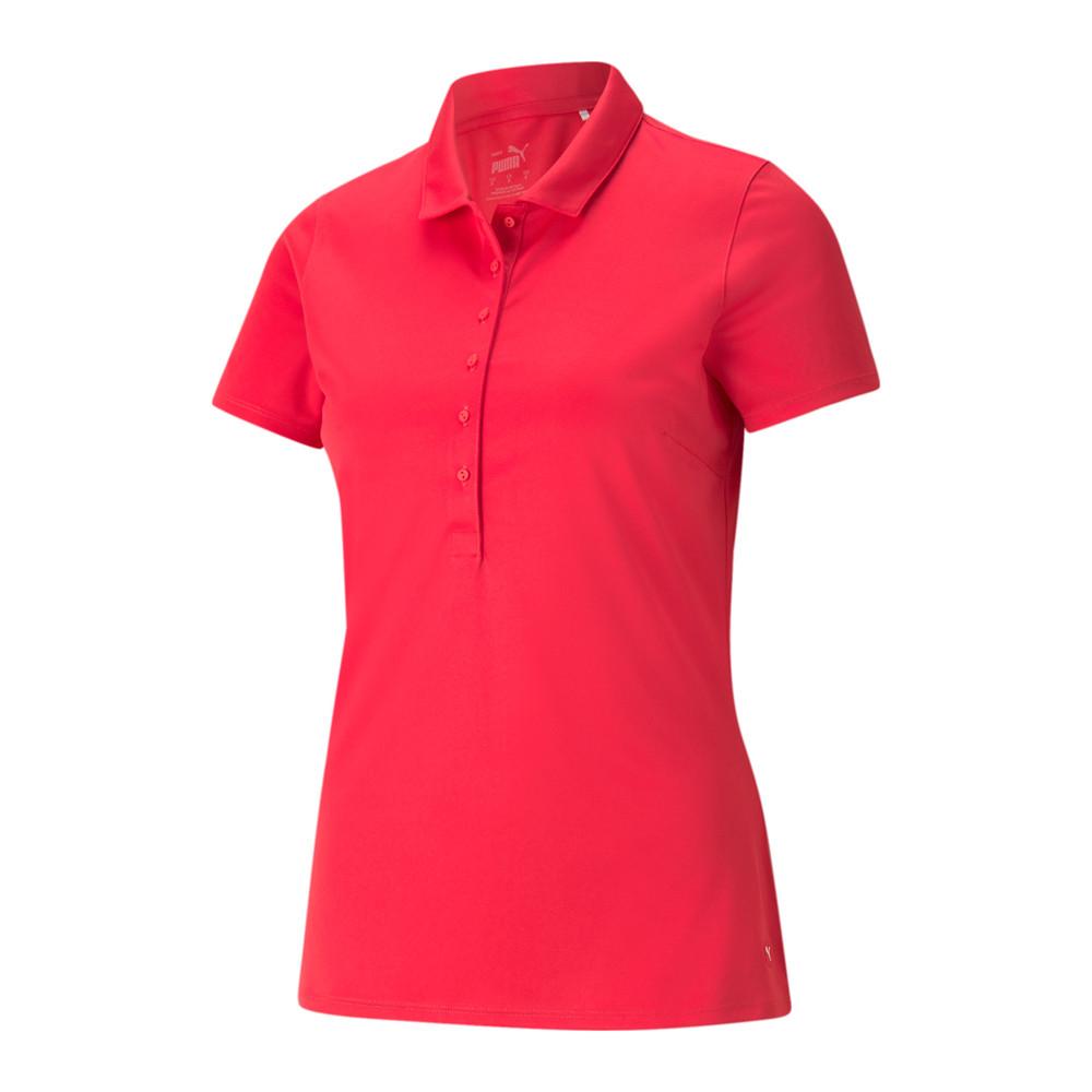 Polo Rose Fuchsia Femme Puma Rotation pas cher