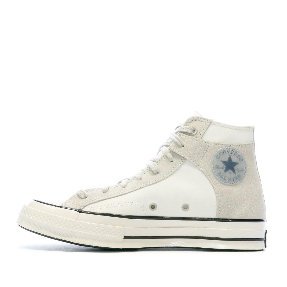 Baskets Écru Homme Converse Chuck 70 + Quarter Wing pas cher