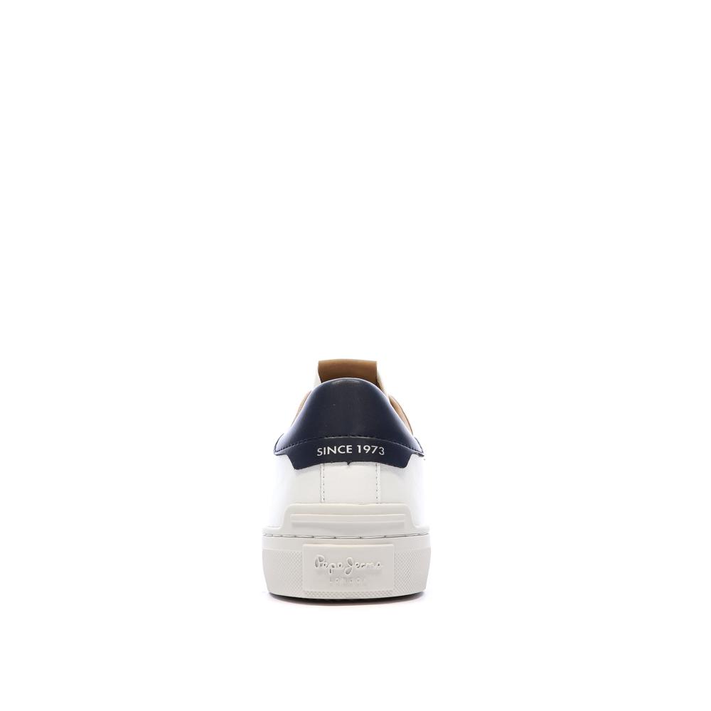 Baskets Blanches Homme Pepe Jeans Camden Club vue 3