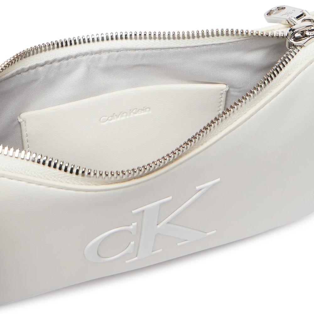 Calvin Klein Bold Mini White Women’s Handbag Photo of the Espace des Marques %store% store - view of %key%
