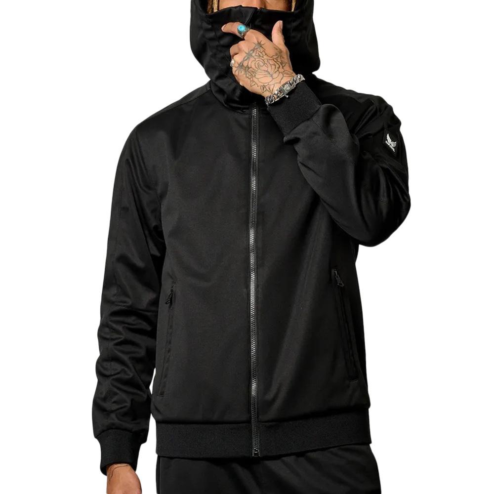 Sweat à Capuche Noir Homme Kaporal Loris pas cher