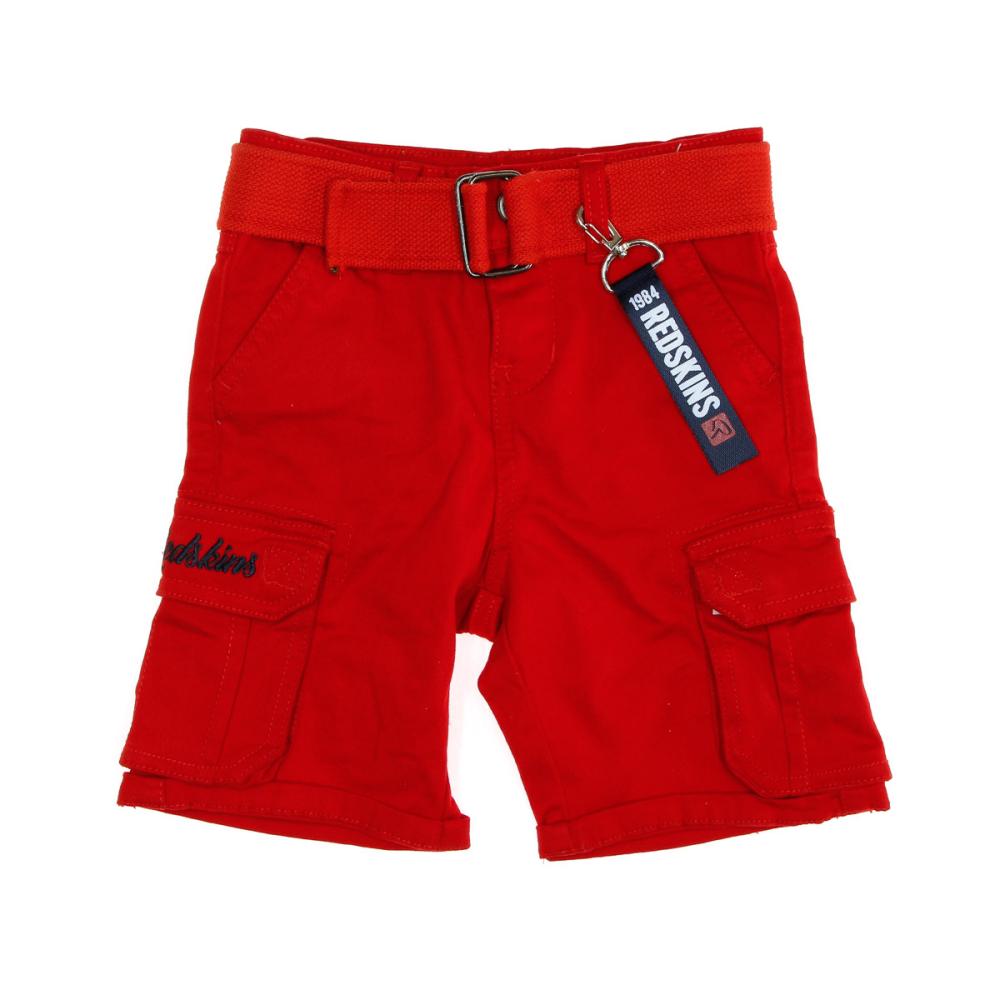 Short Rouge Garçon Redskins Bb pas cher