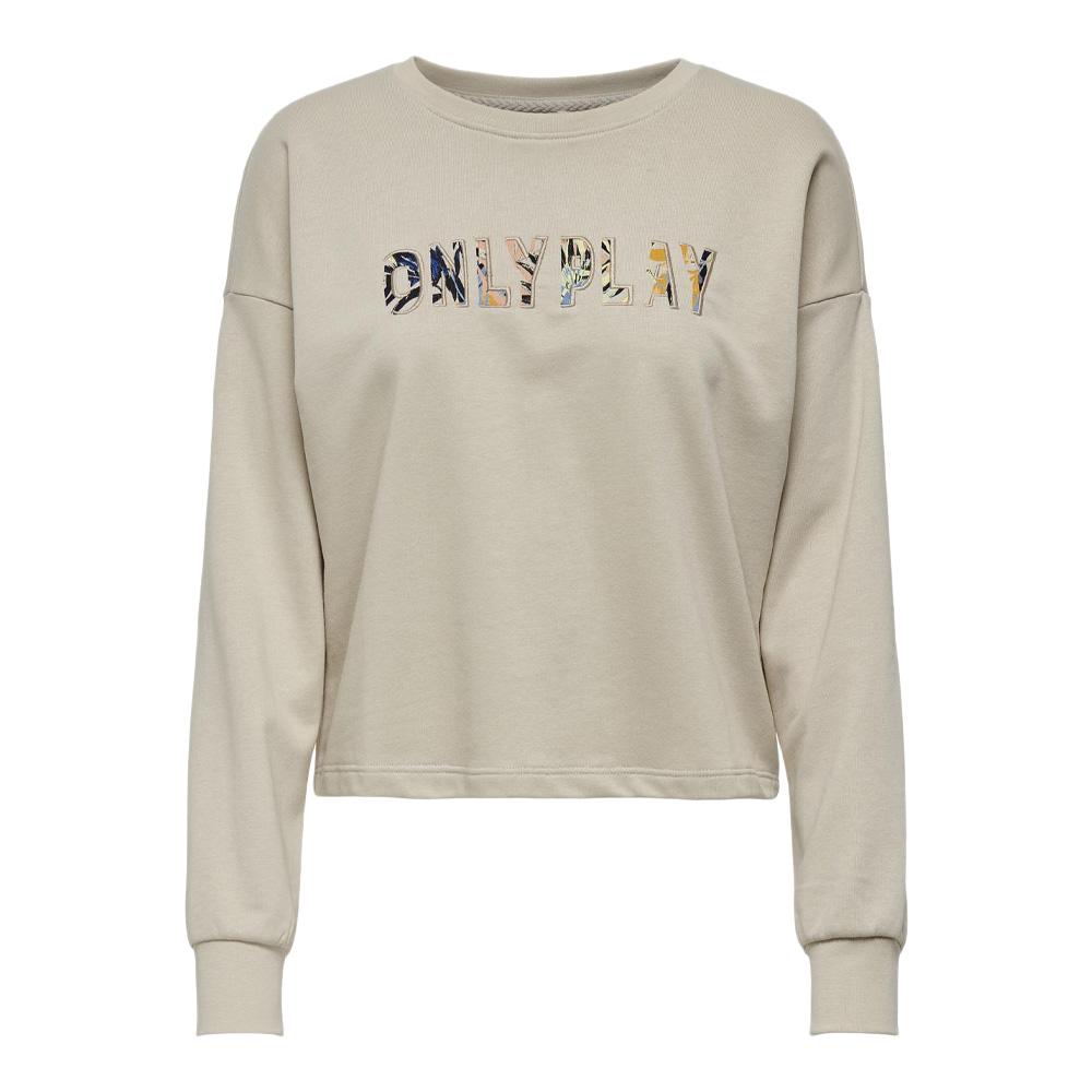 Sweat Beige Femme ONLY PLAY Mix Box pas cher