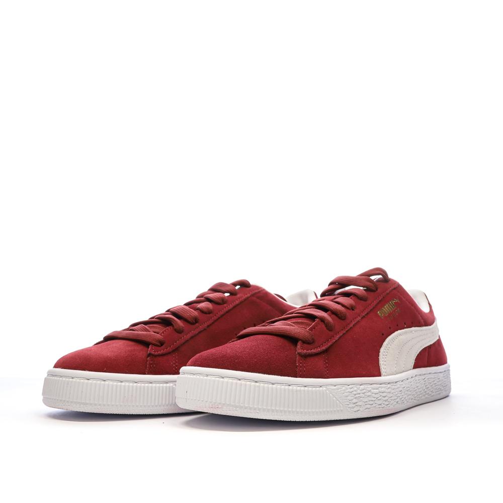 Baskets Bordeaux Mixte Puma Suede Classic XXL vue 6