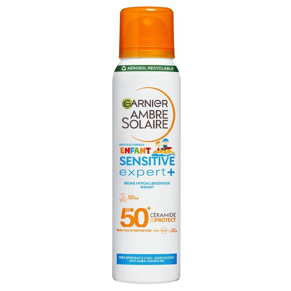 Brume Solaire Enfant Garnier Sensitive Expert FPS 50+ 150ml pas cher