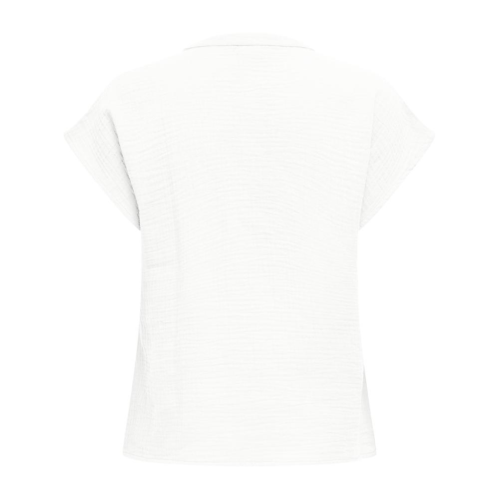 T-Shirt Blanc Femme JDY Life vue 2