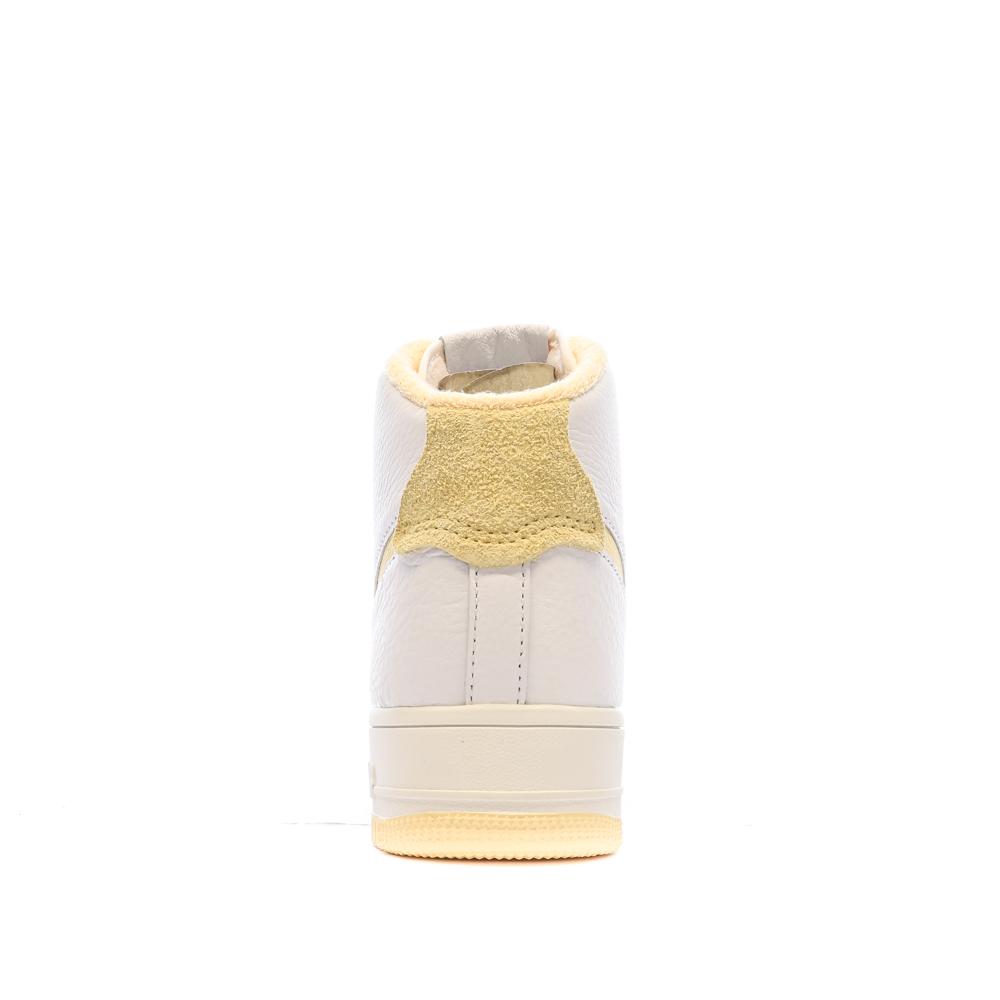 Baskets Blanches/Jaune Femme Nike Air Force 1 Sculpt vue 3