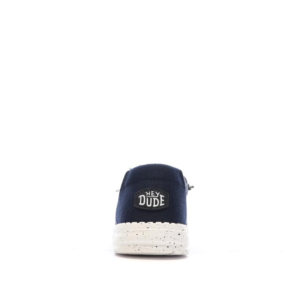 Chaussures Marine Femme Hey Dude Wendy Sox vue 7
