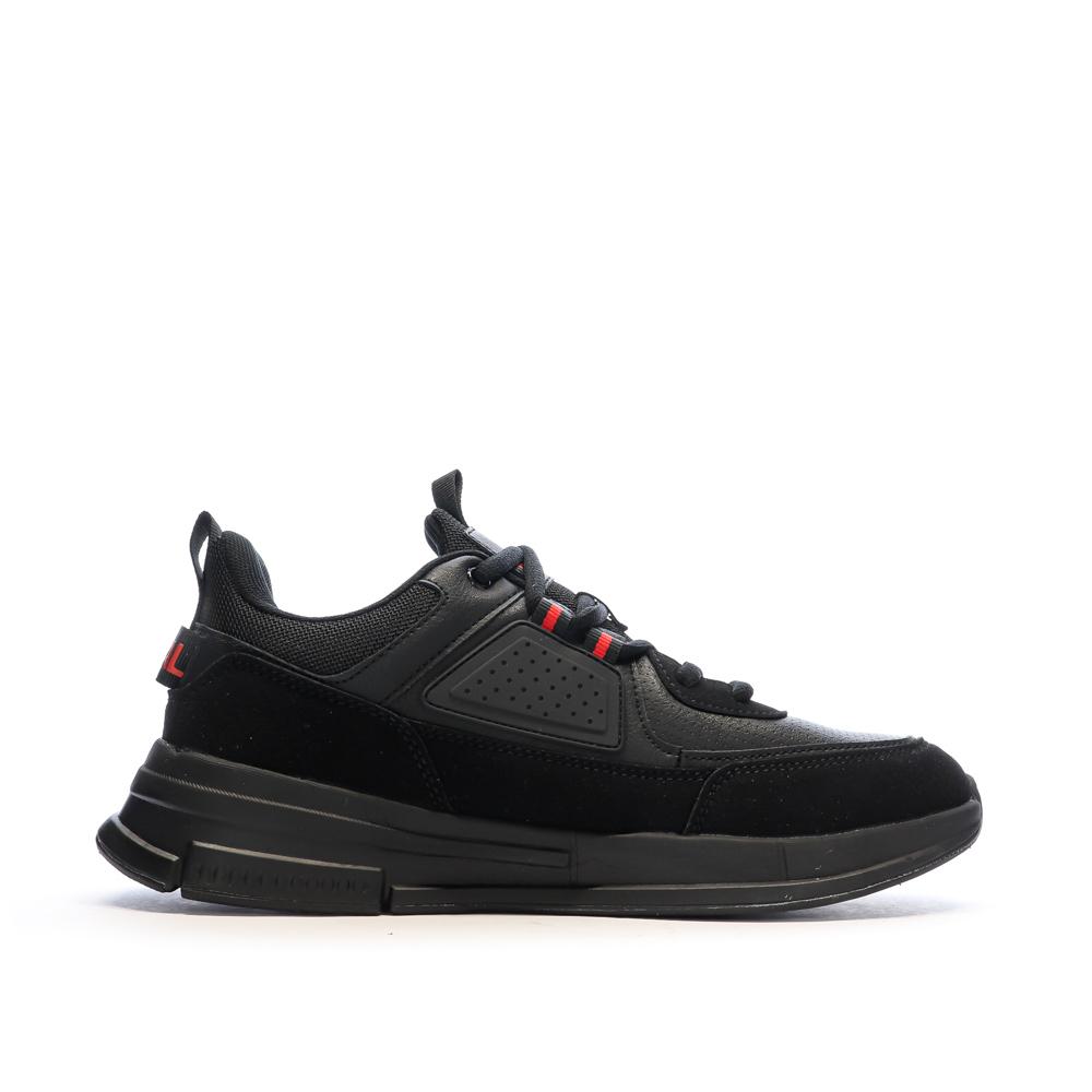 Baskets Noir Homme Kaporal Dolpi vue 2