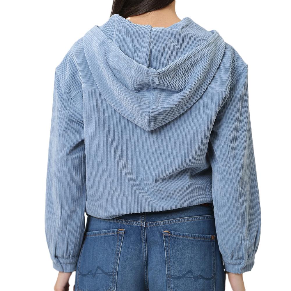 Sweat Bleu Femme Pepe jeans Bonnie vue 2