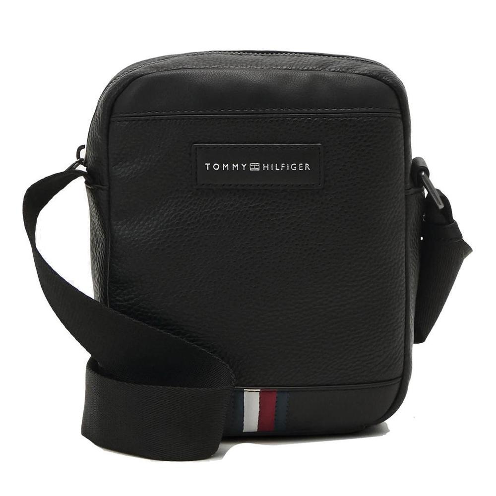Sacoche Noire Homme Tommy Hilfiger Business pas cher