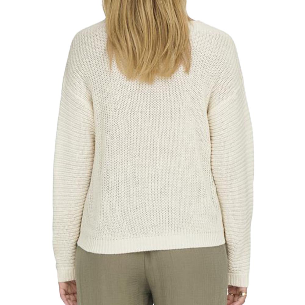 Pull Blanc Femme JDY Maya vue 2