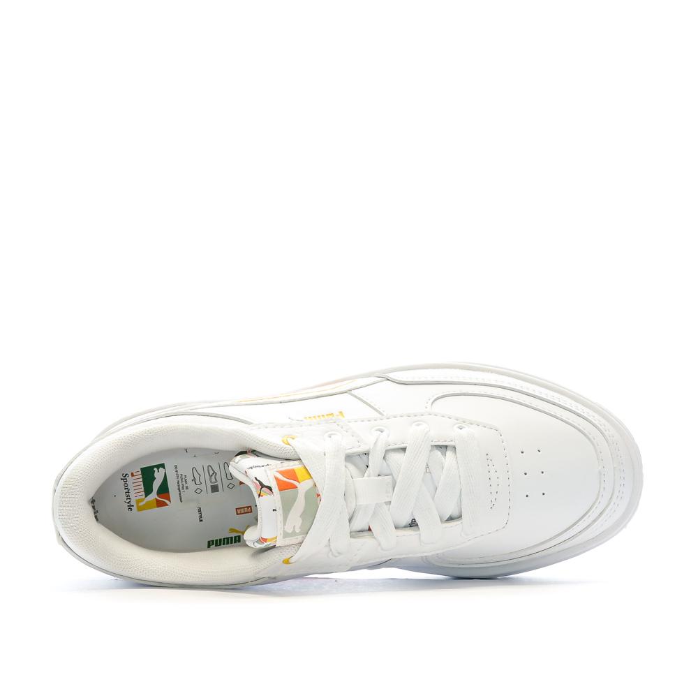 Baskets Blanches Femme Puma Cali Dream Brand Love vue 4