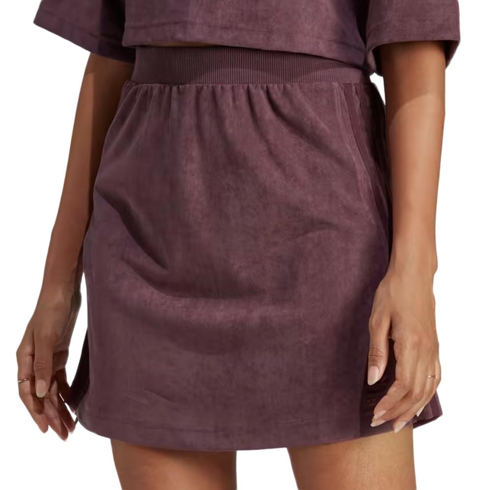 Jupe Violette Femme Adidas Suede Skirt pas cher