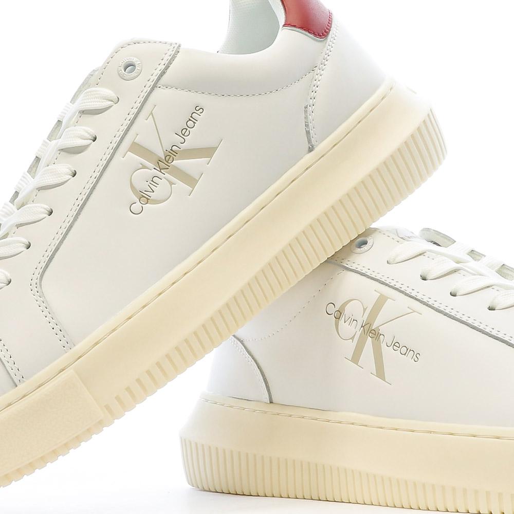 Baskets Blanches Homme Calvin Klein Jeans Chunky Cupsole vue 7