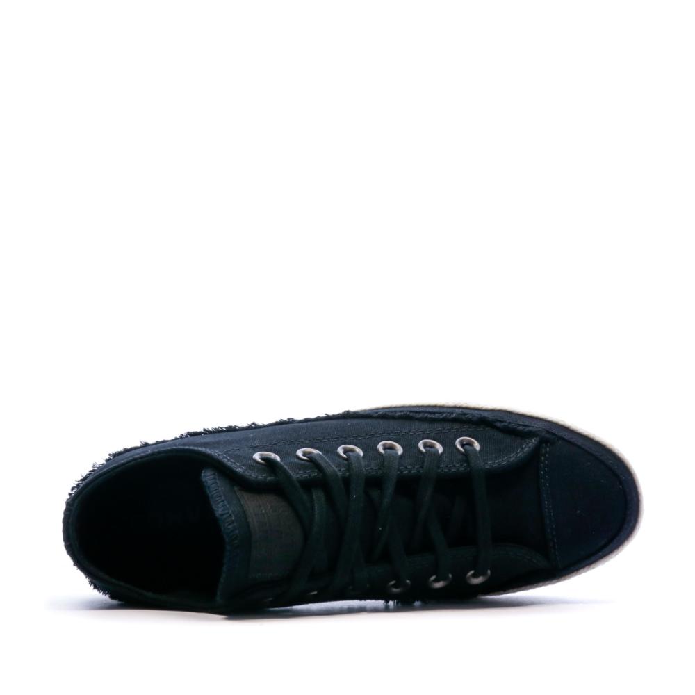 Baskets espadrille noires femme Converse Chuck Taylor All Star vue 4