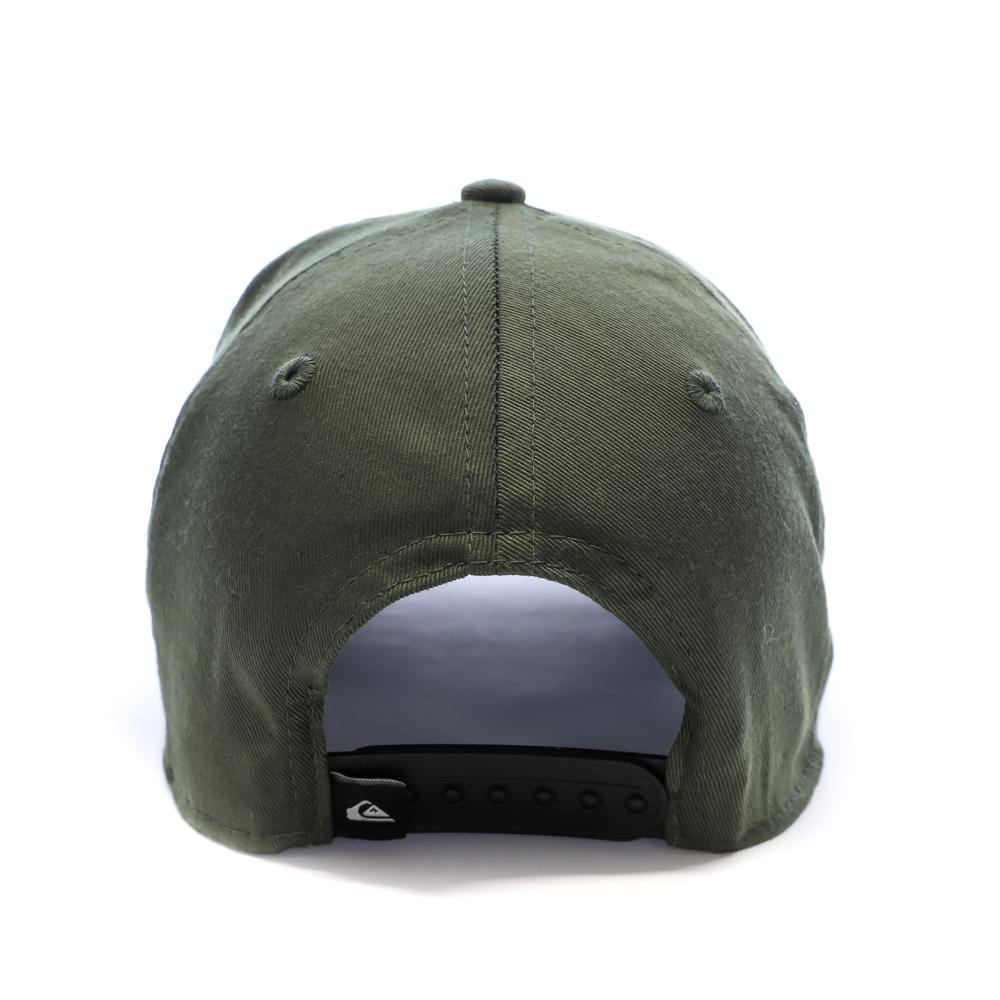 Grüne Herren-Kappe Quiksilver Decades Hdwr Ansicht 3