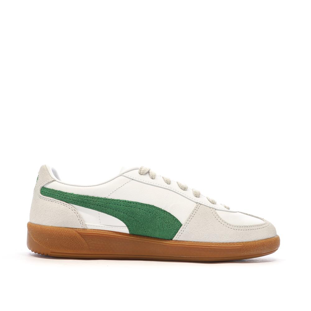 Baskets Beiges/Vertes Homme Puma Palermo vue 2