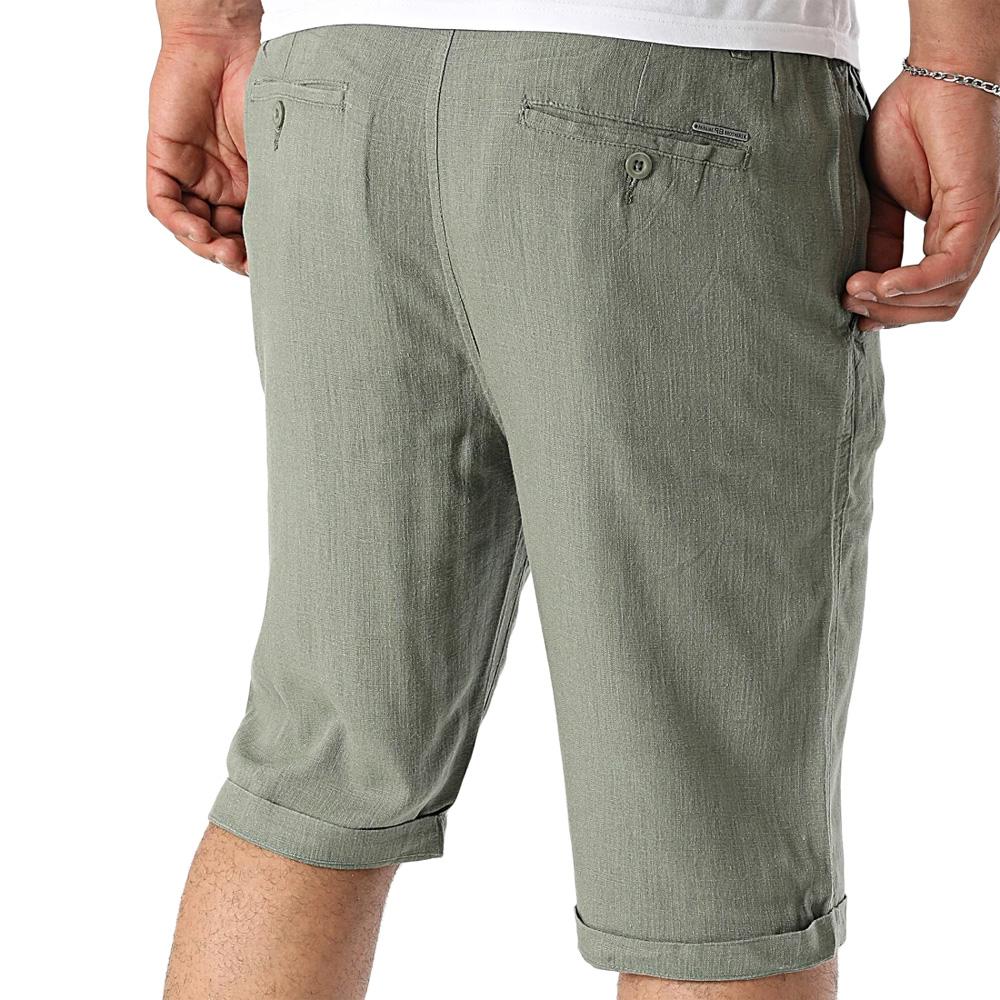 Pantalones cortos de color caqui para hombre de Paname Brothers BALI ver 2
