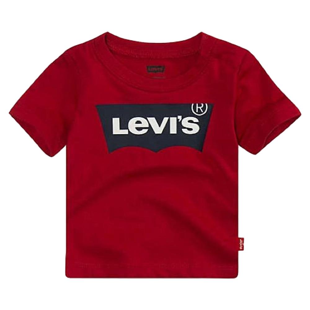 T-shirt Rouge Garçon Levi's 6E8157 pas cher