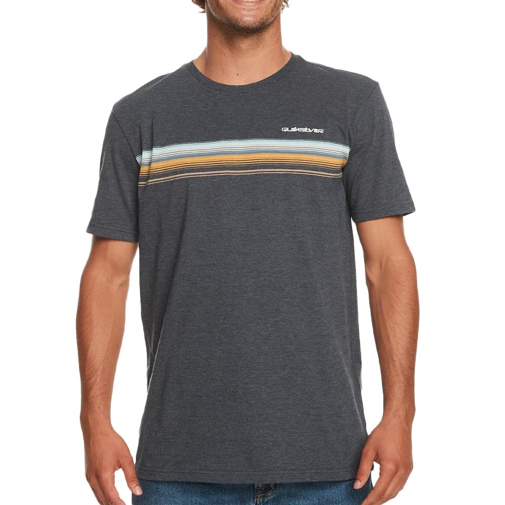 T-shirt Gris Homme Quiksilver Fade pas cher