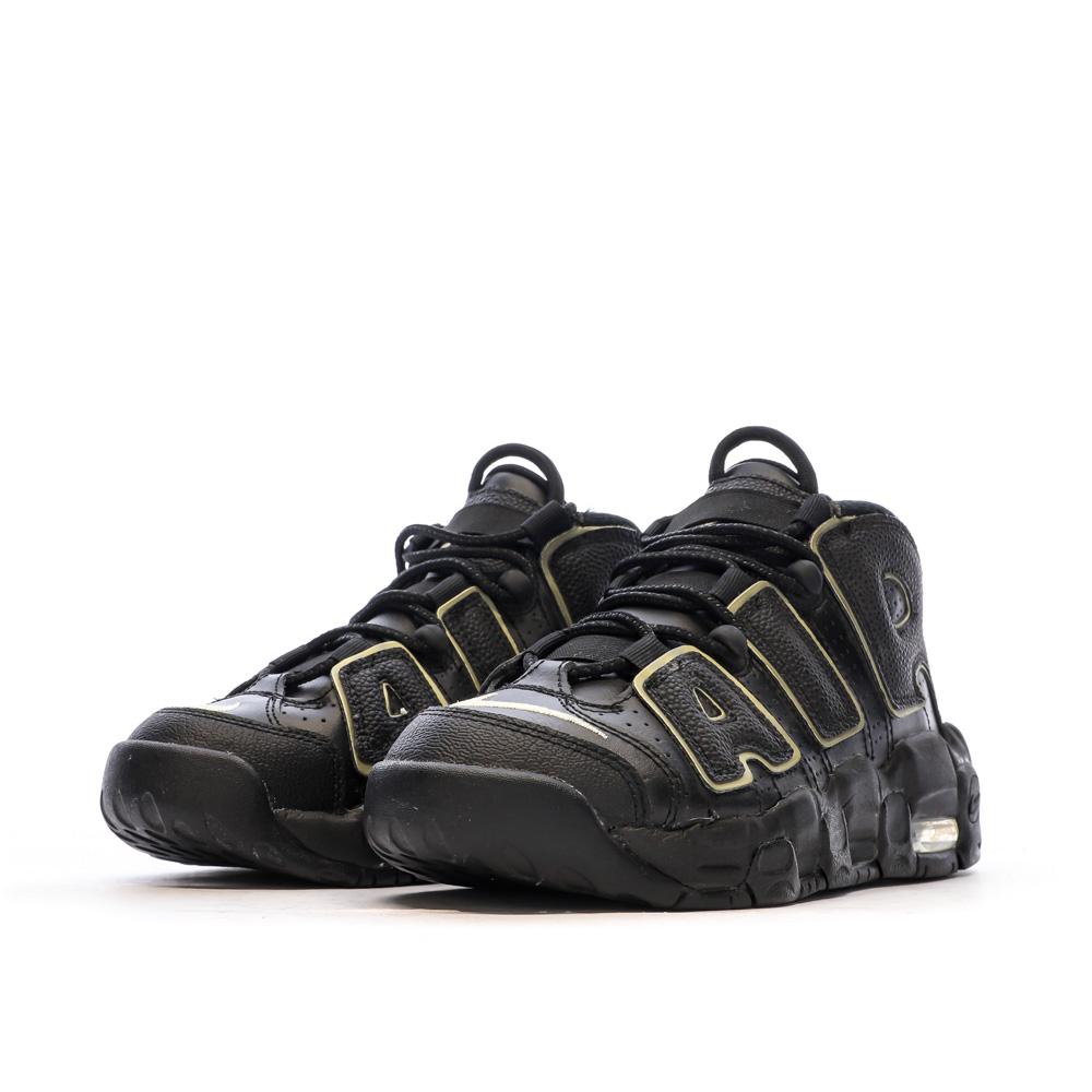 Baskets Noires Garçon Nike Air More Uptempo vue 6