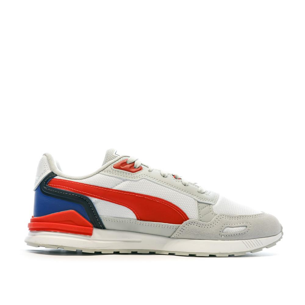 Baskets Marine/Rouge/Bleu Homme Puma Q2 Graviton Tera vue 2