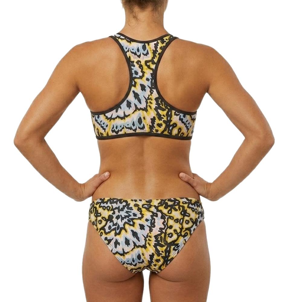 Maillot de bain 2 pieces Noir/Jaune à Motifs Fille O'Neill 3800011 vue 2