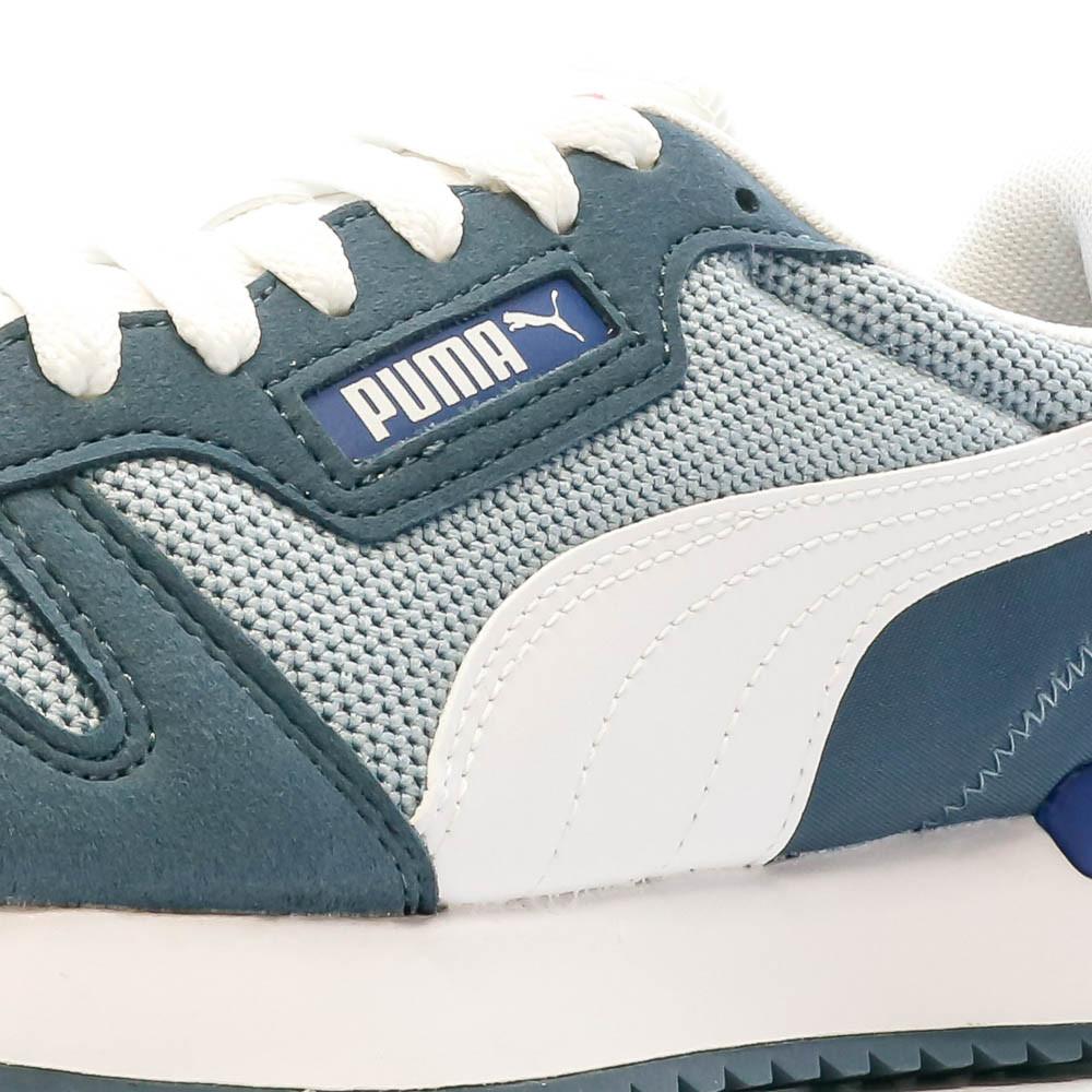 Baskets Gris/Bleu Homme Puma R78 vue 7