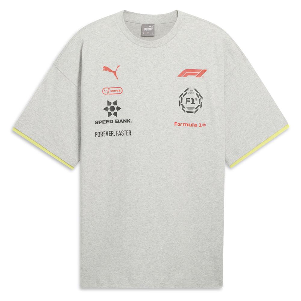 T-Shirt Gris Homme Puma Racing pas cher