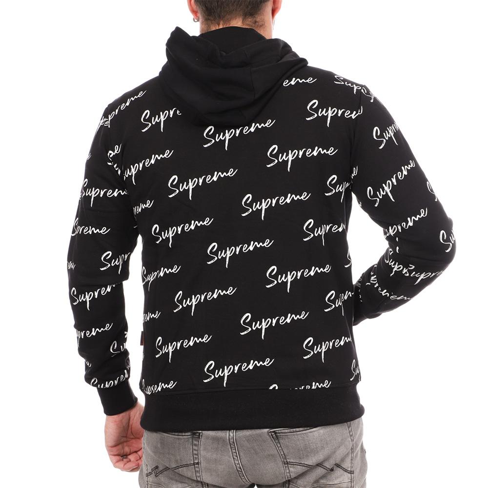 Sweat Noir Homme Supreme Grip Somuch vue 2