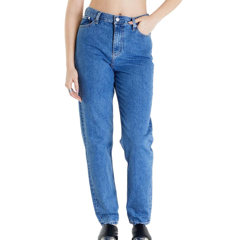 Jeans Mom Bleu Femme Calvin Klein Jeans J20J222766 vue 2