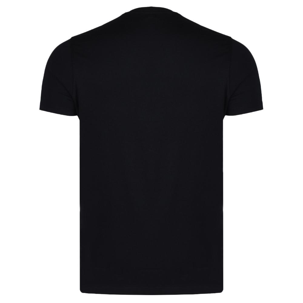 T-Shirt Noir Homme US Polo ASSN CICK vue 2