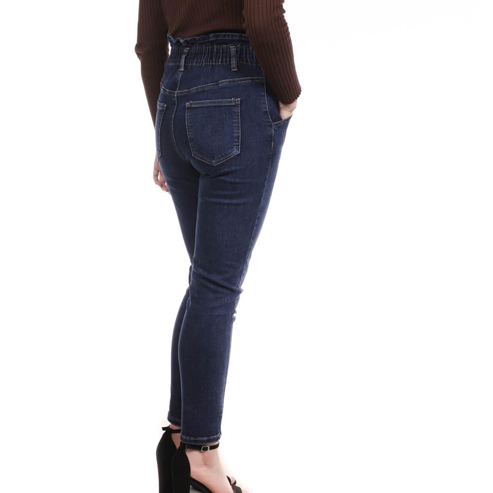 Jean Bleu Brut Mom Femme My Tina's vue 2
