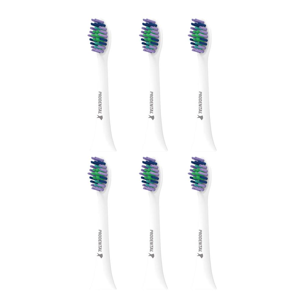 X6 Brossettes de Rechange Prodental Multi Action pas cher