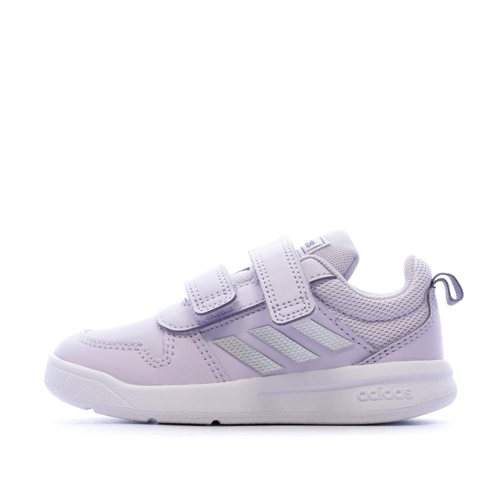 Basket Violet Fille Adidas TENSAUR I pas cher