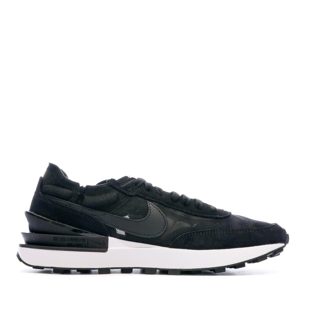 Baskets Noir Homme Nike Waffle One vue 2