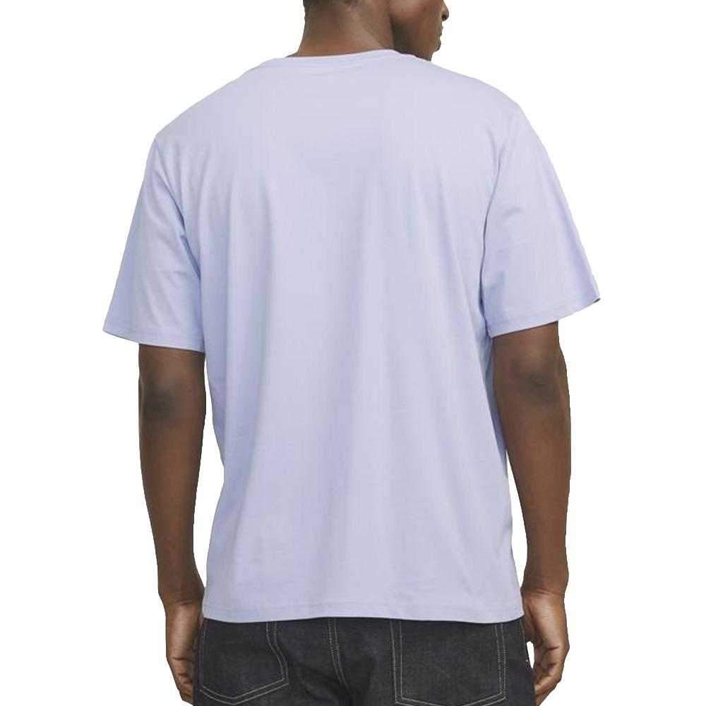 T-shirt Mauve Homme Jack & Jones Vesterbro vue 2
