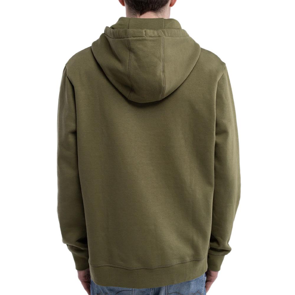 Sweat à Capuche Kaki Homme Teddy Smith Nark vue 2