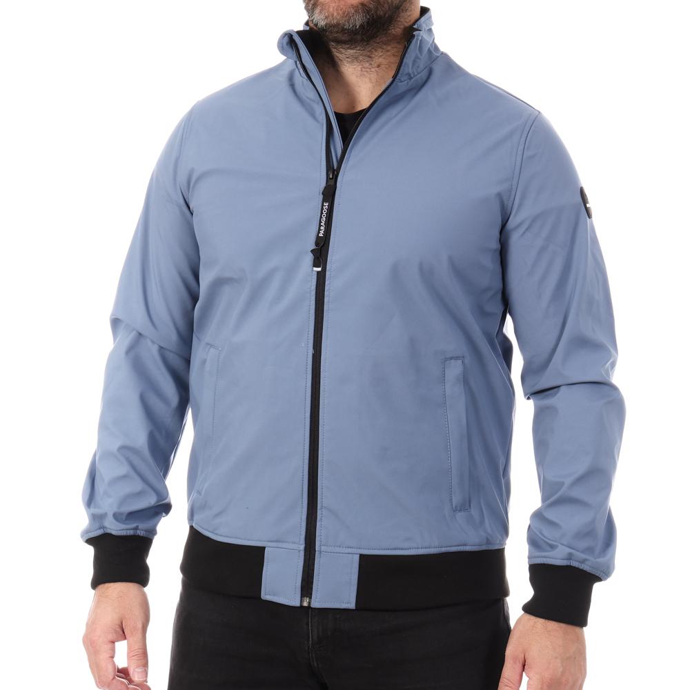Blouson Bleu Homme Paragoose HARISSON pas cher