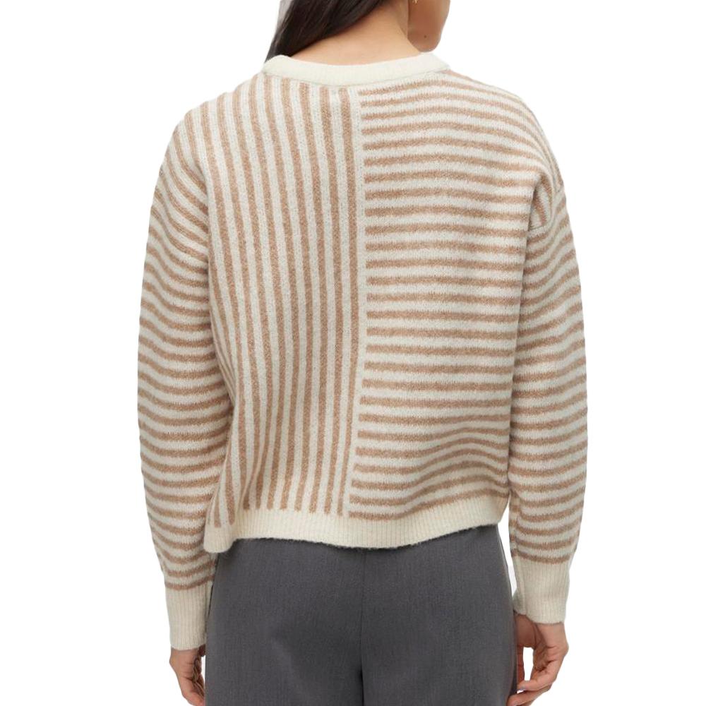 Pull Beige/Écru Femme Vero Moda Ranus vue 2