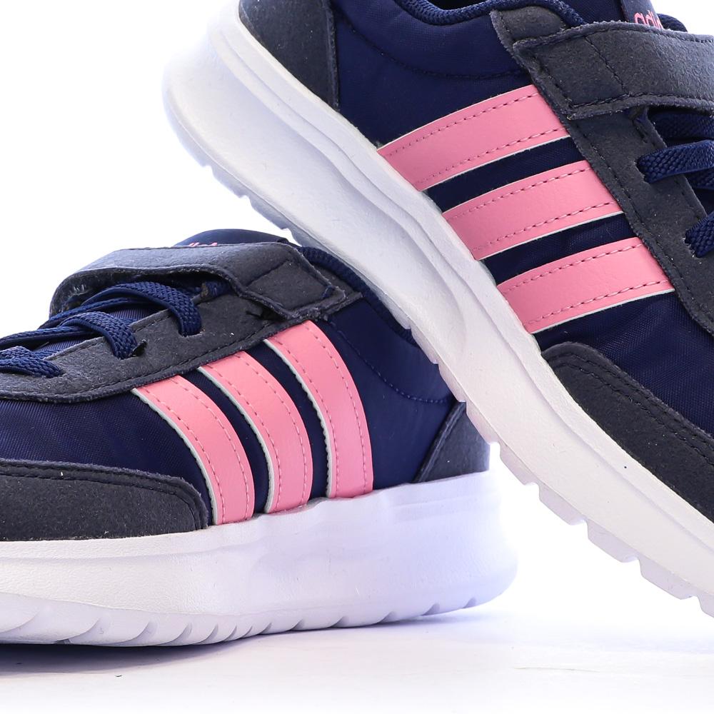 Baskets Marines/Roses Fille Adidas Run 70s vue 7